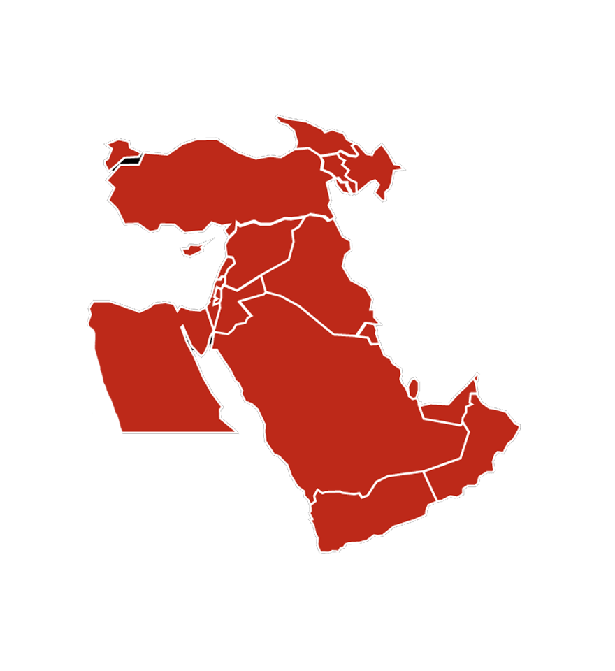 middle east big map