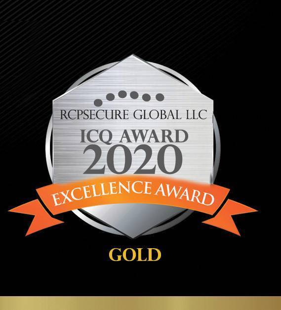 ICQ AWARD RCPSECURE GLOBAL SHIELD